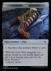 Clue (0015) // Art Card (0042) Double-Sided Token